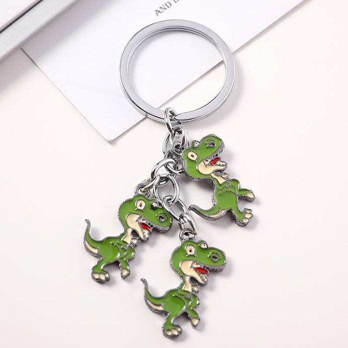 Exquisite Creative Cartoon Dinosaur Keychain