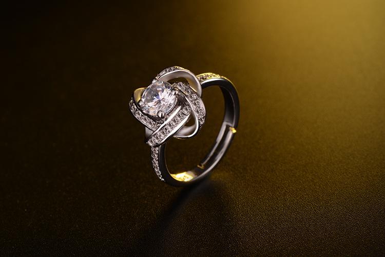 Fashion Temperament Versatile Rotating Ring Tail Ring