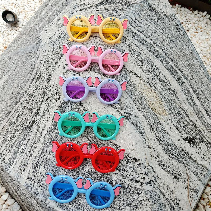 Children's Fashion Cute Cartoon Elephant UV400 Sunglasses