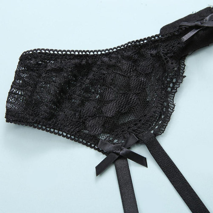Sexy Lace Lingerie Garter Set Women Intimates Underwear