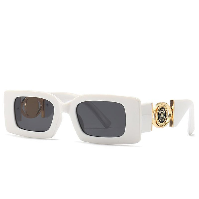 Small frame square sunglasses and sunglasses