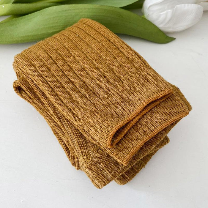 Baby Newborn Girls Leggings Soild Color Cotton Pants