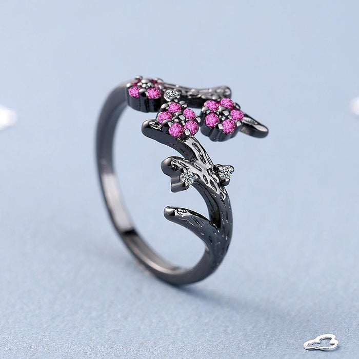 New Fashion Simple Branch Shape Open Ring