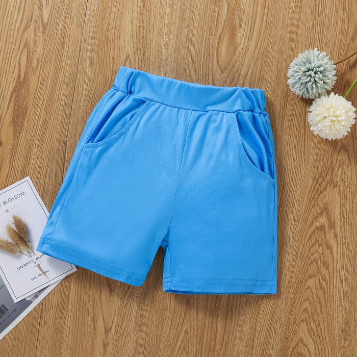 Boys' short sleeved Hoodie suit