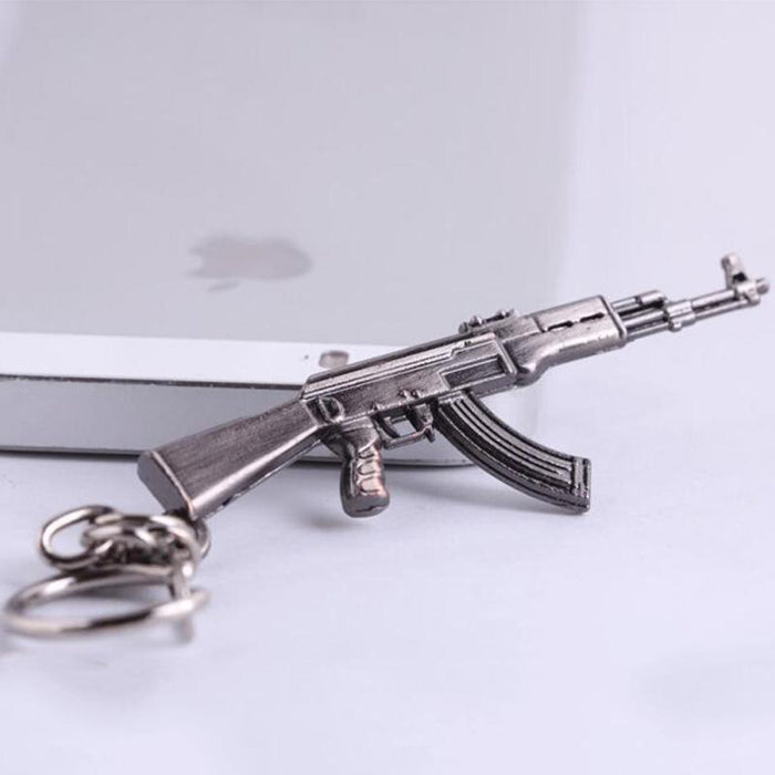 Novelty Fashion Cool Counter Strike AK47 Guns Keychain
