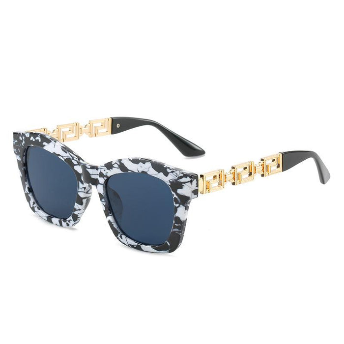 Box Sunglasses stripe Sunglasses tide