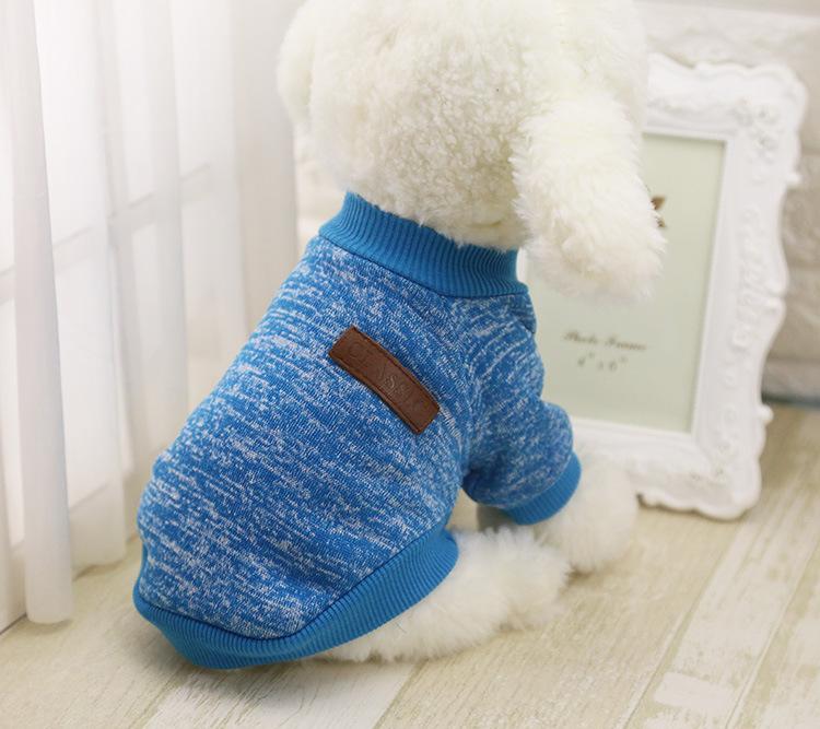 Puppy Clothes Soft Pet Dog Sweaters Dog Winter Chihuahua Clothes