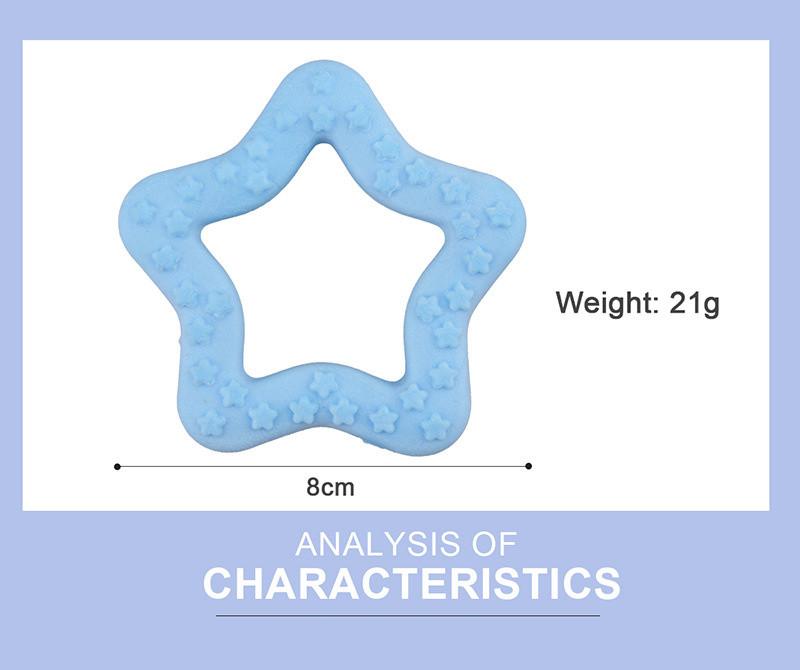 Brand new dog toy teether rubber dog tooth cleaning toy