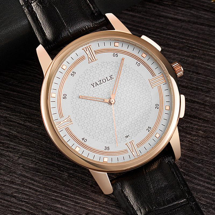 YAZOLE Brand Men's Watches Fashion Waterproof Quartz Watches