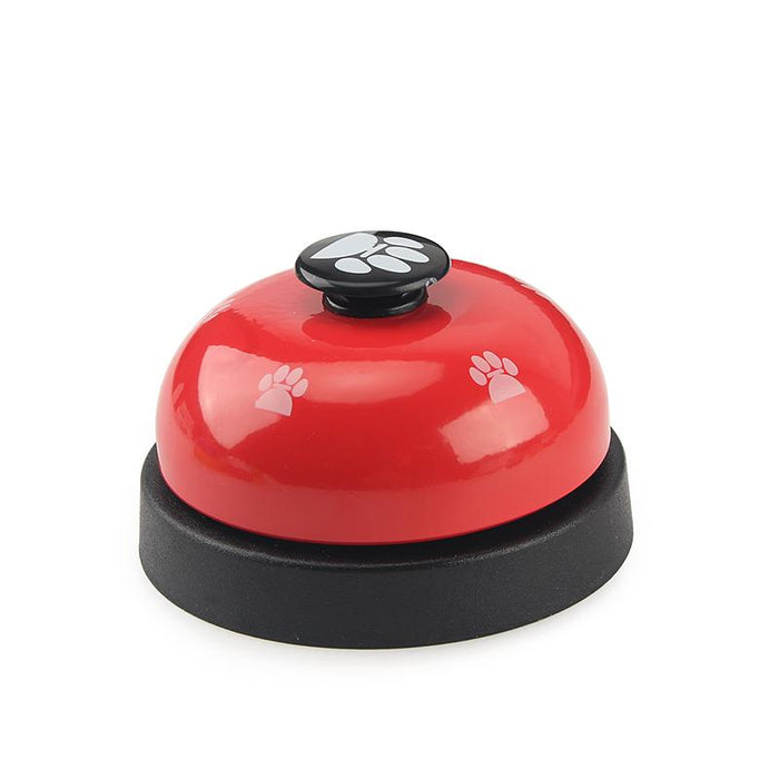 Pet Toy Training Called Dinner Small Bell Footprint Ring