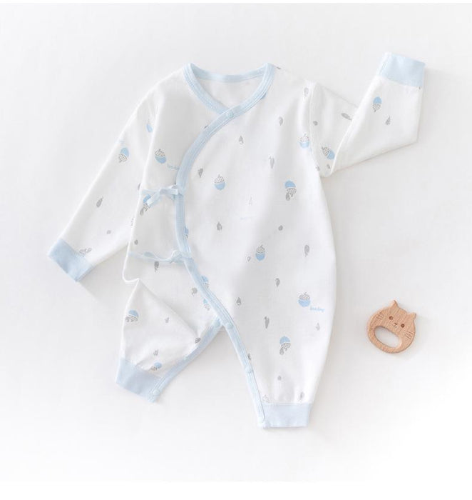 Cartoon Romper For 0-3-6 Months Baby