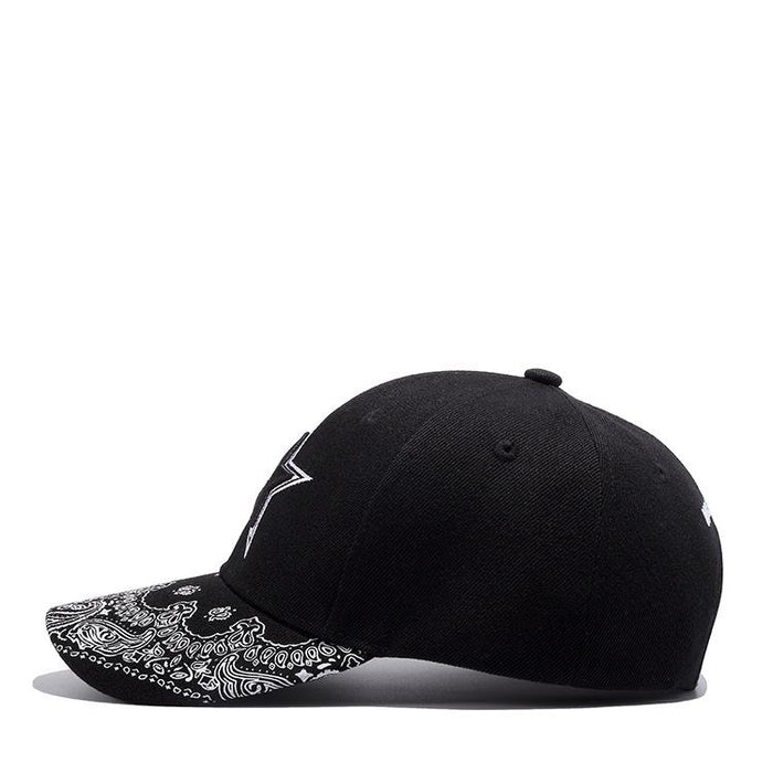 New Summer Embroidered Baseball Cap Printed Duck Tongue Cap