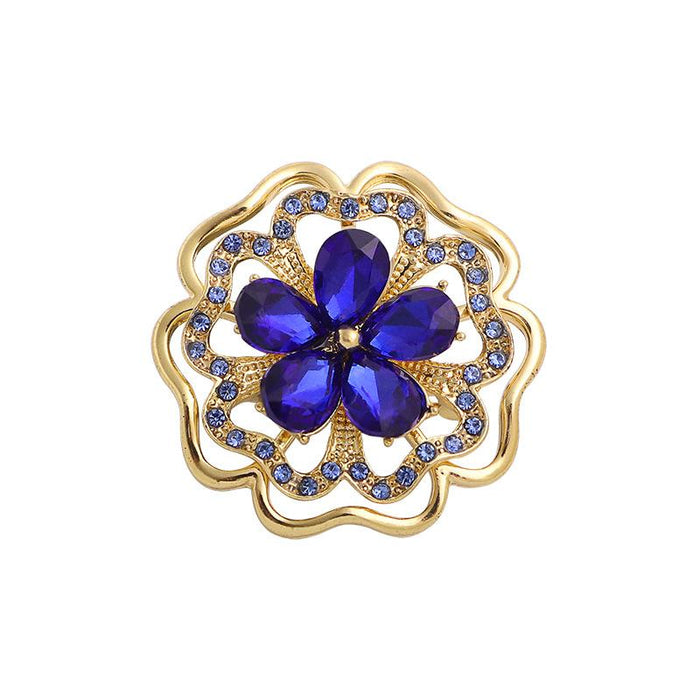 New Fashion Simple Brooch Flower Female Pin