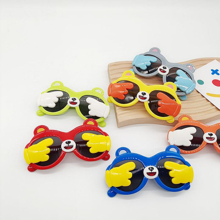 Cute Children's Silicone Cartoon Polarized Sunglasses