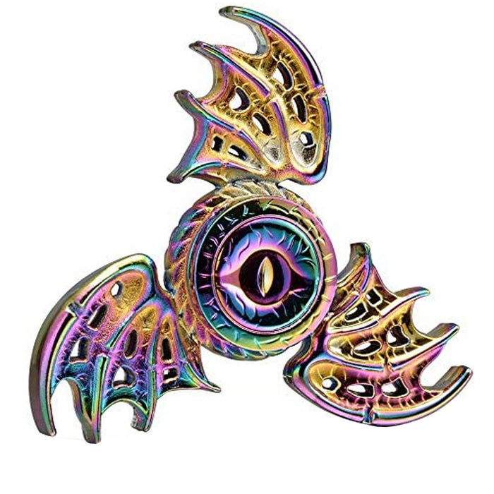 Simple dimming rainbow fidget spinner dragon wing spinning top