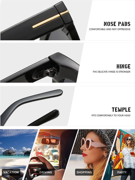 Cat's Eye Sunglasses personality trend RETRO SUNGLASSES