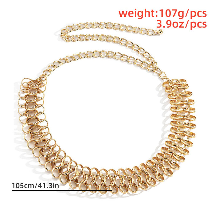 Punk Single Layer Body Chain Hip Hop Trend Waist Chain