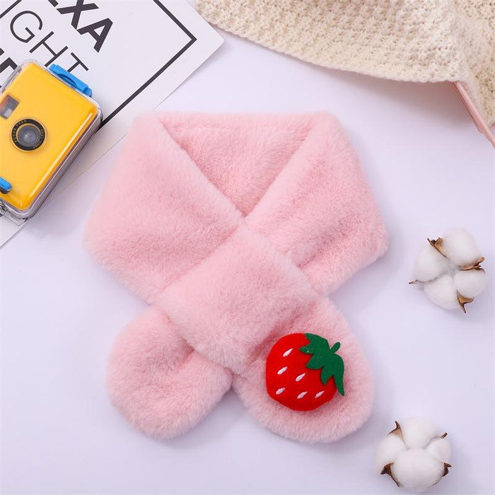 Cartoon Baby Winter Warm Thicken Scarfs