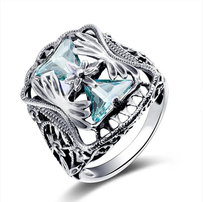 Women's Exquisite Zircon Inlaid Ring