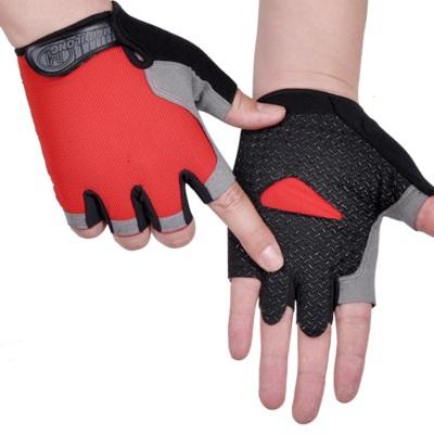 Anti Slip Shock Breathable Half Finger Gloves