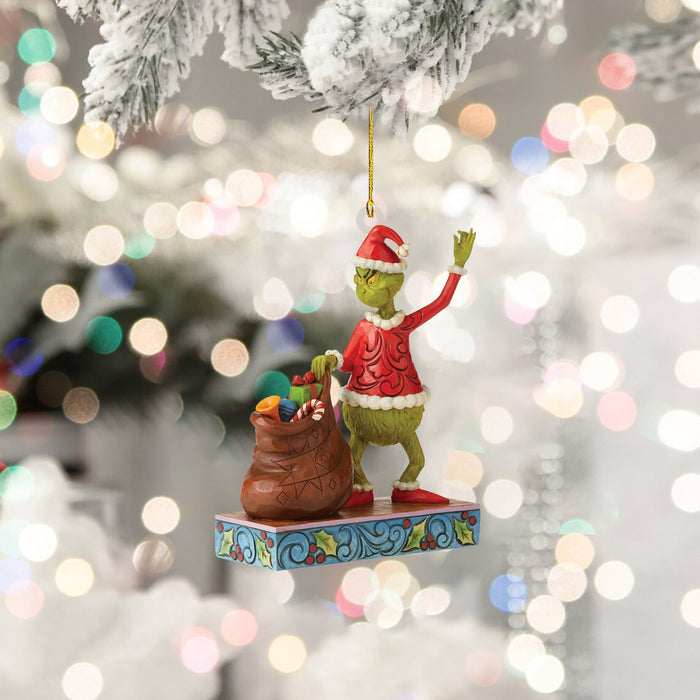 Green Headdress Grinch Christmas Tree Pendant Decoration