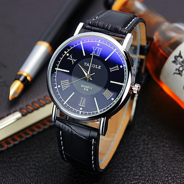 Yazole Watch Roman Classic Boutique Business Slim Couple Watches