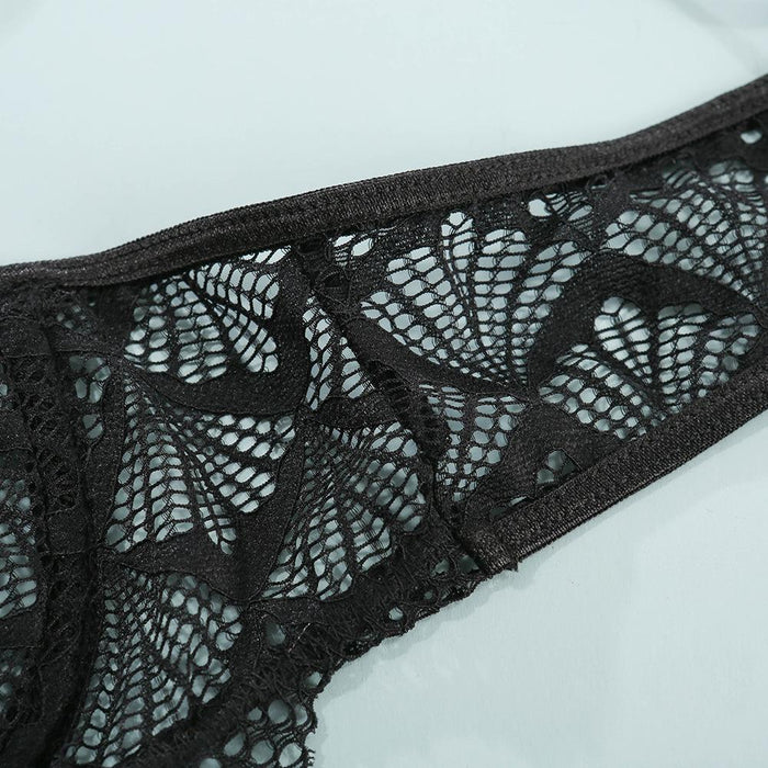 Women's Lace Underwear Sexy Lingerie Two Piece Set