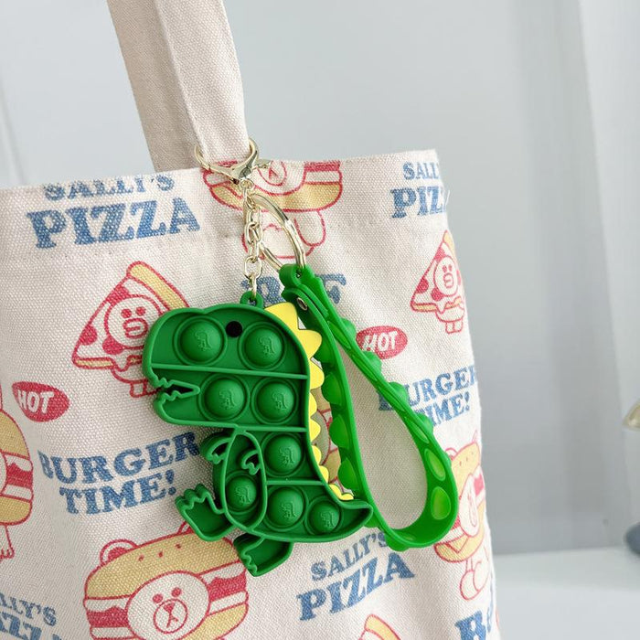 Silicone Waterproof Fruit Decompression Toy Pendant Ornament