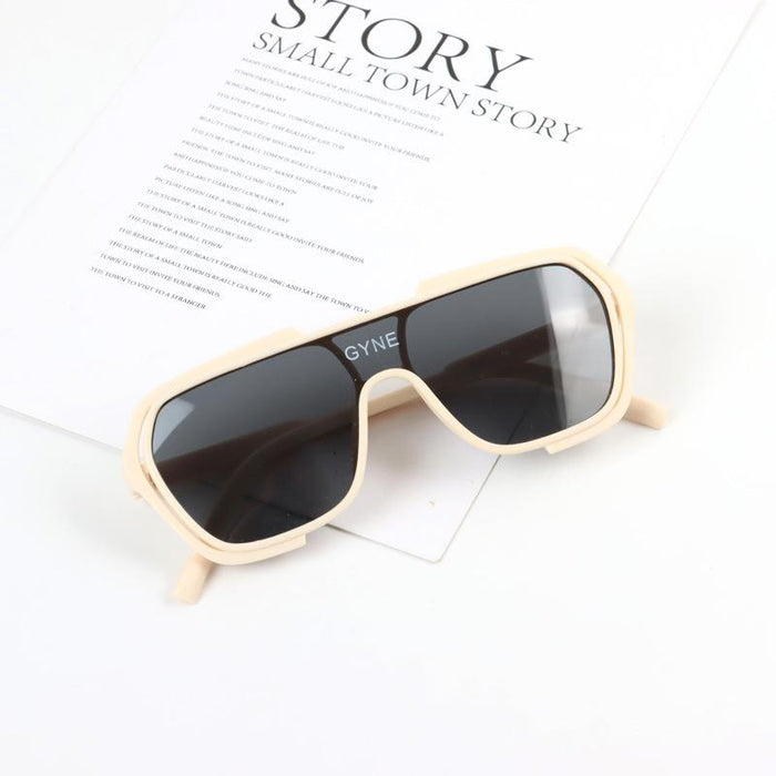 Children's Sunglasses personality conjoined lens sunshade