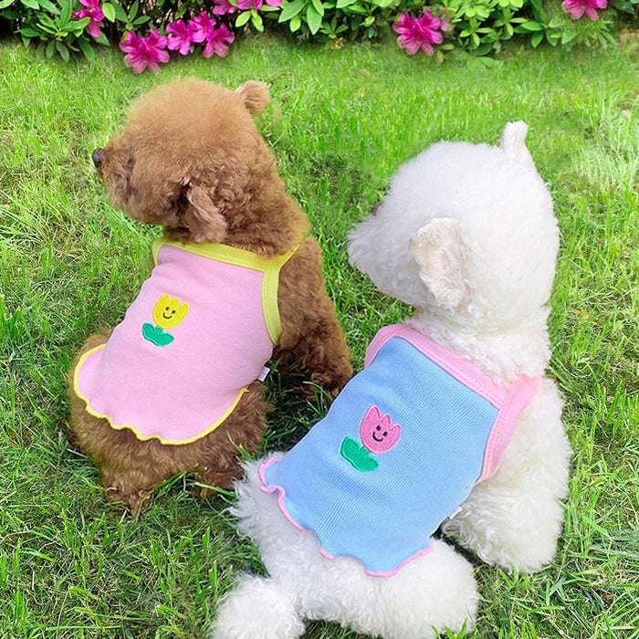 Dog thin pet small dog summer camisole