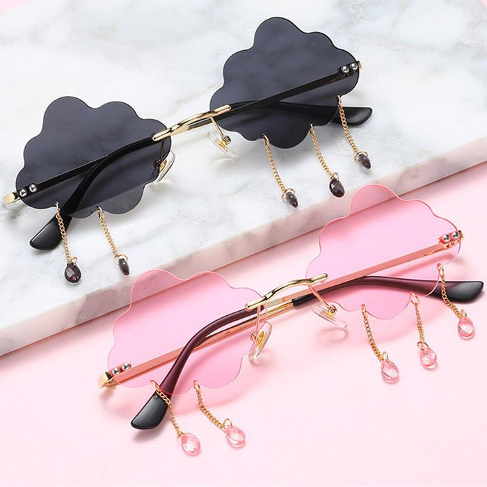 Cloud Design Sunglasses Party Funny Sunglasses