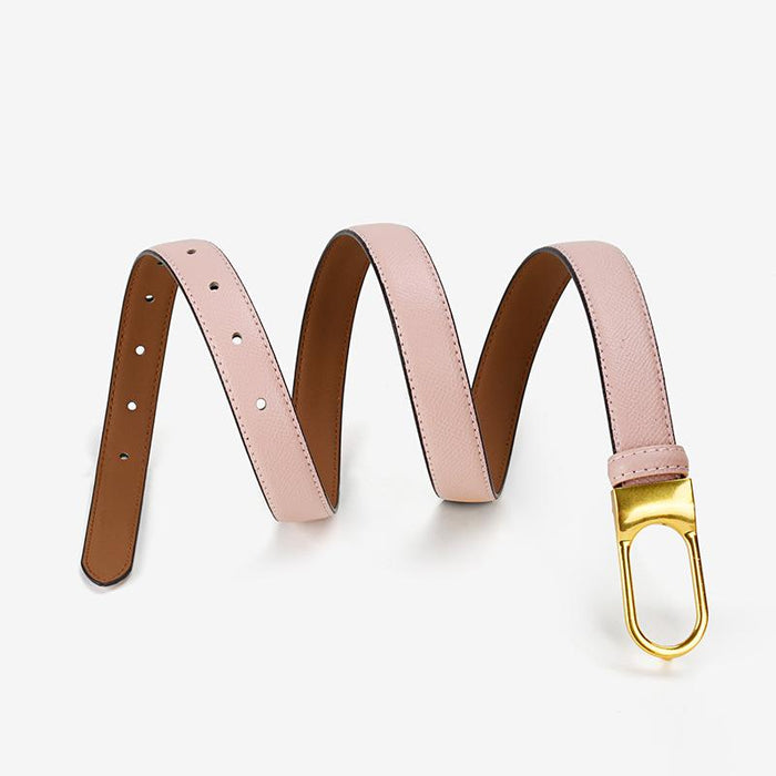 Summer Accessories Women's Soft Leather Dress Waist Leather Belt