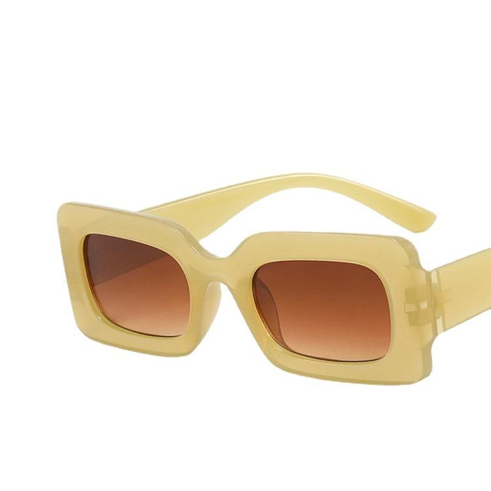 New Vintage Rectangle Women Sunglasses