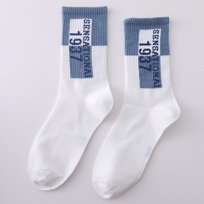 Funny Men Hip Hop Skeleton Socks