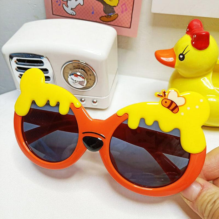 Honey Bee Bear Children‘s Cartoon Polarized Sunglasses