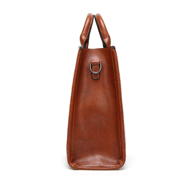Women Leather Casual Handbag