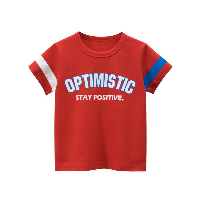 Children's short sleeved T-shirt