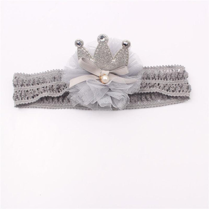 Baby's Crown Flower Headdress Hair Band