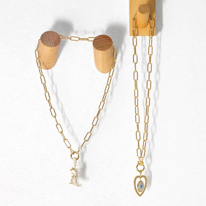 Creative Personality Exaggerated Dinosaur Hip Hop Necklace