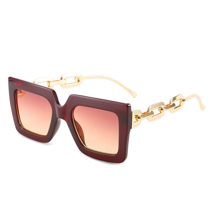 Square Sunglasses chain Sunglasses