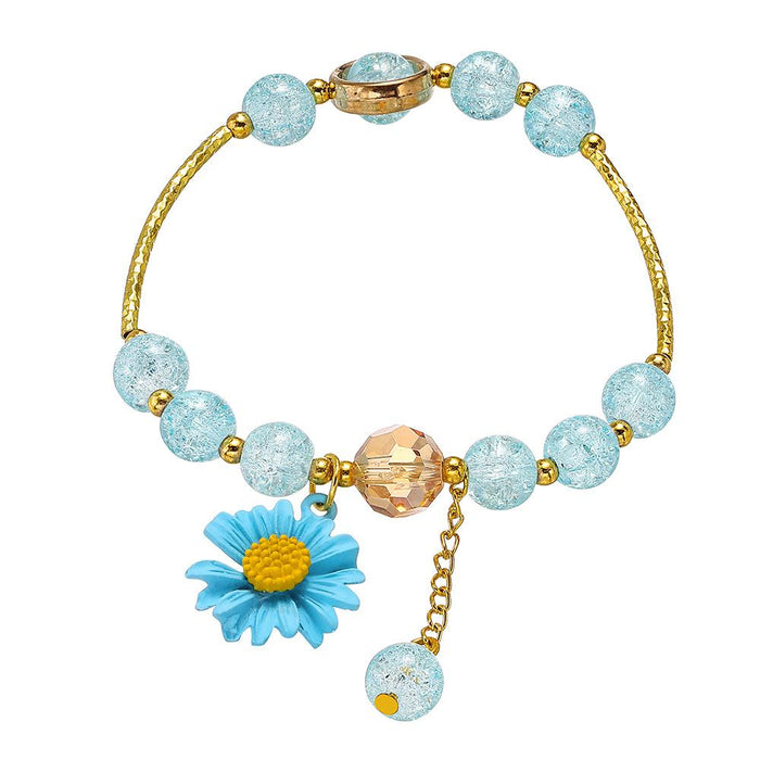 Crystal Chrysanthemum Women Bracelet