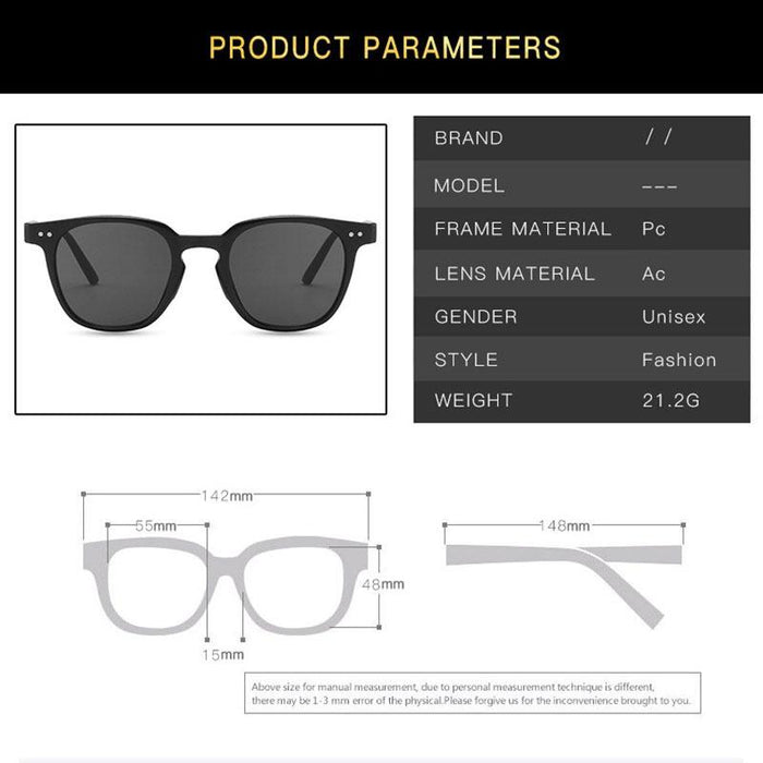 Fashionable Personalized Nail Black Sunglasses