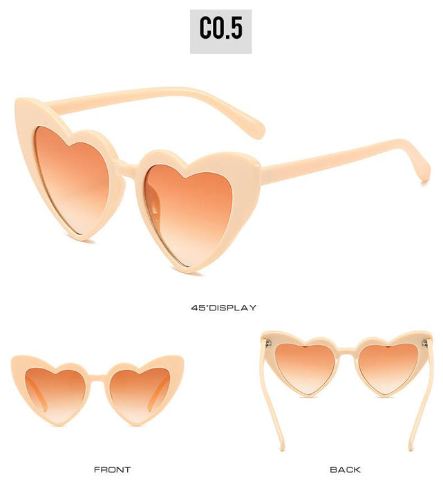 Children's Sunglasses peach heart Sunglasses