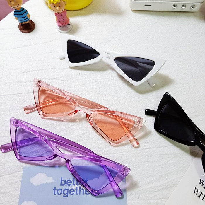 Retro Trend Triangle Frame Children's Sunglasses