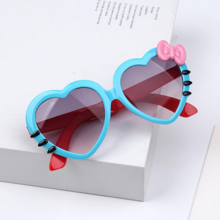 Children's heart Sunglasses heart-shaped glasses