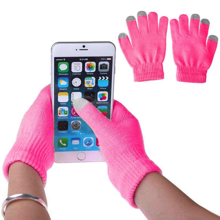Unisex Winter Warm Capacitive Knit Gloves