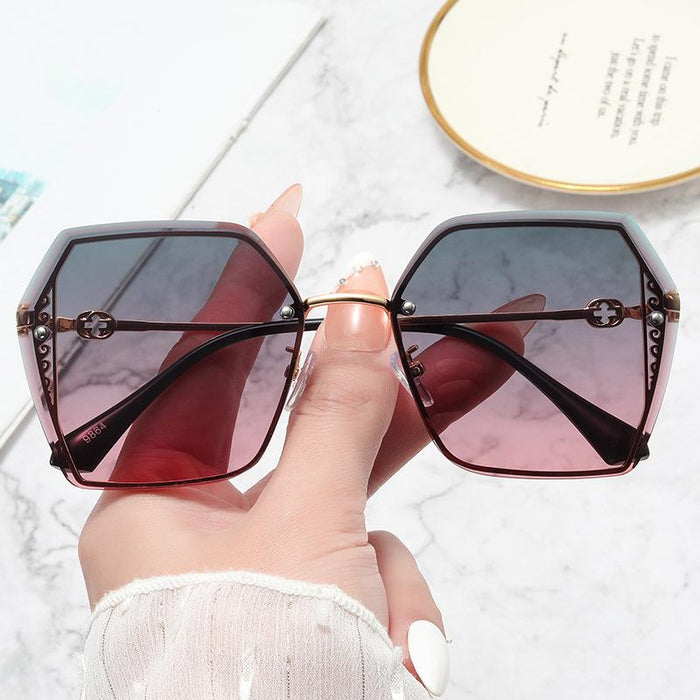 Ocean Film frameless trimming Sunglasses UV protection