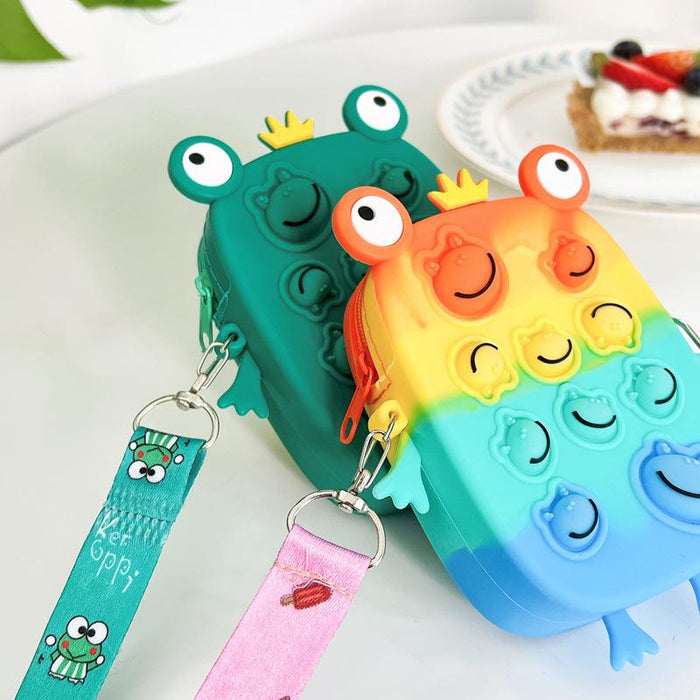 Youth coin purse press fingertip toy