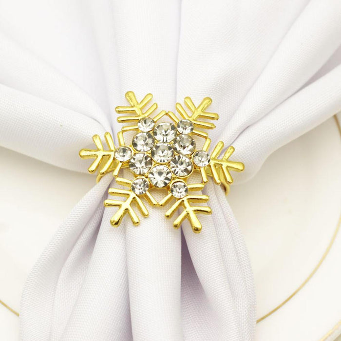High-quality Cute Bow Pattern Napkin Ring For Bar Christmas Decoration