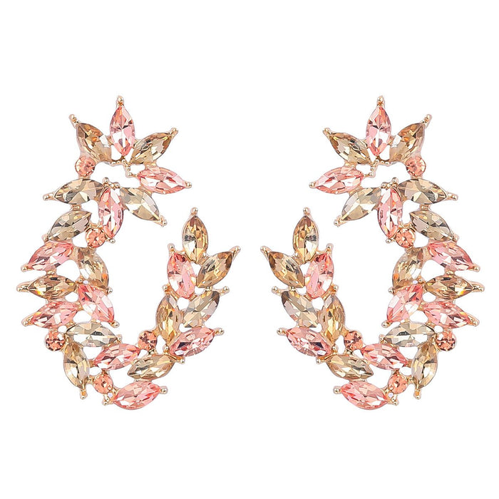 Ins flower women's fashion personalized women's Earrings